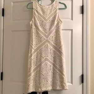 Julia Jordan White lace midi dress